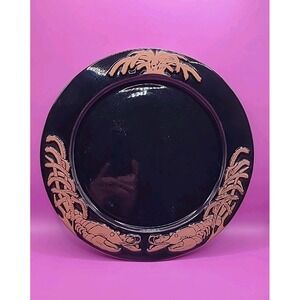 Frankoma  ACADIEN⚜️CLASSIQUE Dinner Plate Artist Signed FLOYD SONNIER Louisiana